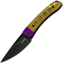 Kizer Liner Lock Mini Momo Vladimir Legachev Nitro-V Aluminium(Purple)+PEI V3663A1 - KNIFESTOCK