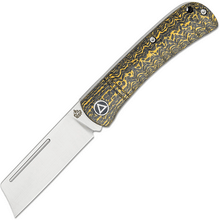 QSP Knife Hedgehog 14C28N, Golden CF QS142-C - KNIFESTOCK