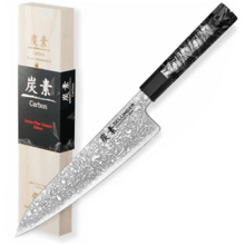 Dellinger Kitchen Chef/Gyuto Knife 215 mm Dellinger Carbon Fiber Octagon® - KNIFESTOCK