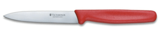 VICTORINOX Paring knife Red 10 cm 5.0701.S - KNIFESTOCK