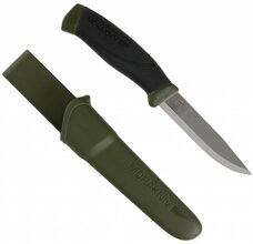 Morakniv Companion (C) Outdoor Knife Military Green 12216 - KNIFESTOCK