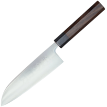 Dellinger Santoku Knife 165 mm - Hokiyama - Tosa-Ichi - Dark Octagonal - KNIFESTOCK
