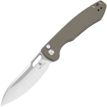 Bestechman Firebird D2, G10, Blokada przyciskiem - Beżowy BMK05B - KNIFESTOCK