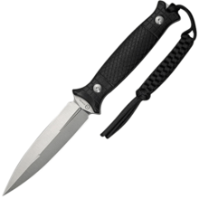 Civivi Perfrico Milled Black G10 HandleSatin Finished 14C28N BladeWith 1PC Black Lanyard - KNIFESTOCK