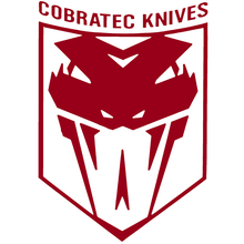 CobraTec Aufkleber Rot 09CT027 - KNIFESTOCK