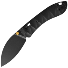 Vosteed Mini Nightshade (TI) S35VN Fekete Stonewash Fekete Titán A0218 - KNIFESTOCK