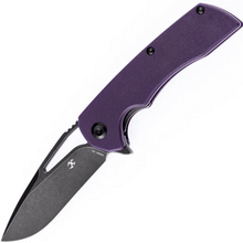 Kansept Kryo Black Coating D2 Blade Purple G10 T1001B3 - KNIFESTOCK
