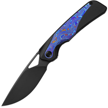 Kizer Topsail S45VN,Matt DLC-Ultra,Titanium &amp; Timascus - KNIFESTOCK