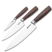 Boker Manufaktur Solingen Core Knife Set with Towel 130791SET - KNIFESTOCK