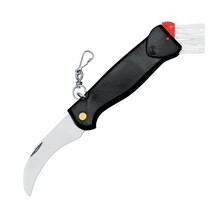 Fox Knives FOX MUSHROOM FOLDING KNIFE STAINLESS STEEL 420C BLADE,ABS BLACK HANDLE 406 B - KNIFESTOCK