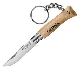 Opinel N°04 Inox Sleutelhanger 254041 - KNIFESTOCK