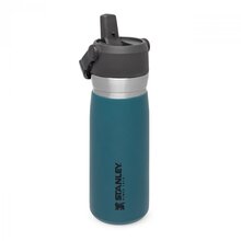 STANLEY GO FLIP IceFlow Water Bottle with Straw 650ml Petrol 10-09697-009 - KNIFESTOCK
