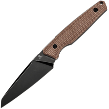 Tenable Knives Parr Blackwash 14C28N Brown Micarta - KNIFESTOCK