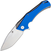 Kansept Mini Hellx Stonewashed D2 Blue G10 T2008A3 - KNIFESTOCK