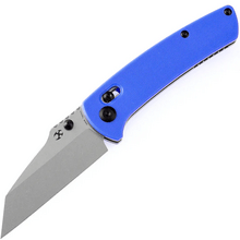 Kansept Main Street Stonewashed 154CM Blue G10 T1015V3(Crossbar Lock) - KNIFESTOCK