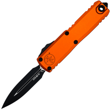 Microtech UTX-85 GEN IV D/E BLACK STANDARD ORANGE 12324-1OR - KNIFESTOCK