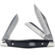 Buck Stockman®, Black/Nickel Silver BU-0301BKS1 - KNIFESTOCK