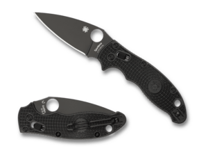 Spyderco C101PBBK2 Manix 2 Lightweight Black Black Blade - KNIFESTOCK