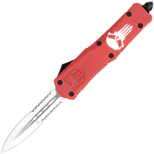 CobraTec Large FS-3 Punisher Red Dagger 2-Side Serrated 06CT132 - KNIFESTOCK