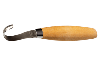 Morakniv Hook Knife 162 Double Edge + Leather Sheath 13388 - KNIFESTOCK