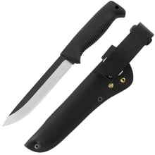 Peltonen M95 Ranger PuukkoNEW Black Handle Leatherblack Sheath FJP143 - KNIFESTOCK