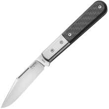 Lionsteel Clip M390 blade,  Carbon Fiber Handle, Ti Bolster &amp; liners CK0112 CF - KNIFESTOCK