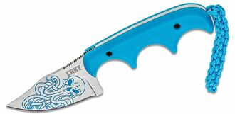 CRKT Minimalist Bowie Cthulhu Blauw 02CR2387O - KNIFESTOCK