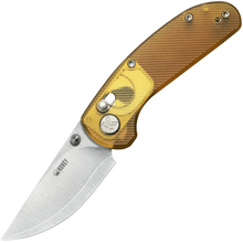 Kubey Sparrow Satin San Mai AUS-10 ,Ultem KU449B - KNIFESTOCK