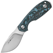 Viper coltello a lama fissa bellied drop, spessore 3,5mm Satin Finish. Manico ergonomico per una pre - KNIFESTOCK