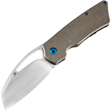 Kansept Goblin XL Satin CPM-S35VN Bronzed Anodized Titanium K1016A3 - KNIFESTOCK