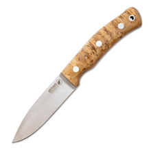 CASSTROM No.10 Swedish Forest Knife, Stabilised curly birch, Stainless, Kydex CASS-14118 - KNIFESTOCK