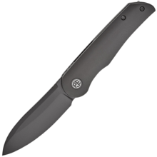Petrified Fish PFE16 El Camino Black Stonewashed N690 PVD Black Aluminium PFE16DADW - KNIFESTOCK