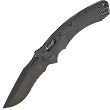 Microtech Signature Series Amphibian RAM-LOK_ S/E Fluted Carbon Fiber DLC Partia - KNIFESTOCK