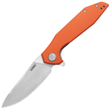 Kubey Nova Orange G10, Satin 14C28N KU117M - KNIFESTOCK