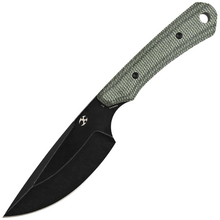 Kansept Flank BSW D2 Green Micarta G006A4 - KNIFESTOCK