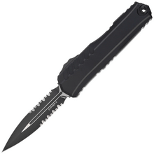 Microtech CYPHER II D/E BLACK PART SERRATE TÁTICO 1242-2T - KNIFESTOCK