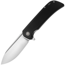 Petrified Fish PFB05 Tunny Satin 14C28N Black G10 PFB05DS - KNIFESTOCK