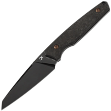 Kansept Parr Blackwash CPM S35VN Shred Carbon Fiber - KNIFESTOCK