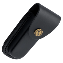 EKA 4&quot; Leather Sheath Black 20020 - KNIFESTOCK