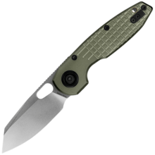 Vosteed Ankylo Elmax Stonewash, Olive Drab Aluminium A1918 - KNIFESTOCK
