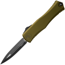 Microtech HERA II D/E BLACK STANDARD OD GREEN 1702-1OD - KNIFESTOCK