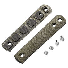 Böker Manufaktur Solingen BFF Packlite Handle Scales Canvas Micarta Green Smooth 190680 - KNIFESTOCK