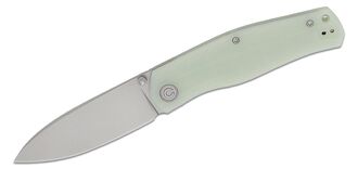 CIVIVI Natural G10 Handle Silver Bead Blasted 14C28N Blade Nested Liner Lock C22007-5 - KNIFESTOCK