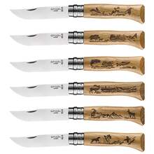 Opinel VRI N°08 Inox Animalia 2019 6ks Box 002342 - KNIFESTOCK