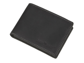 GreenBurry Leather mini wallet &quot;Vintage Black&quot; 1799-BL-20 - KNIFESTOCK