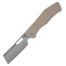 Gerber Flatiron Folding Cleaver G10, Tan  31-003686 - KNIFESTOCK