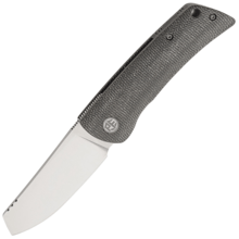 Petrified Fish PFE05 Flavorist Satin K110 Black Micarta PFE05DMP - KNIFESTOCK