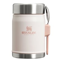 STANLEY The Legendary Food Jar + Spork .4L / 14oz Rose Quartz (New) 10-09382-106 - KNIFESTOCK