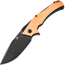 Kansept Hellx D2 Blade Red Copper + Stainless Steel T1008C1 - KNIFESTOCK