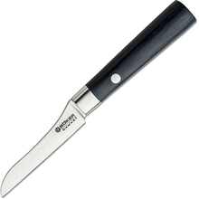 Böker Manufaktur Solingen nůž na zeleninu damašek černá překližka 8,5 cm - KNIFESTOCK